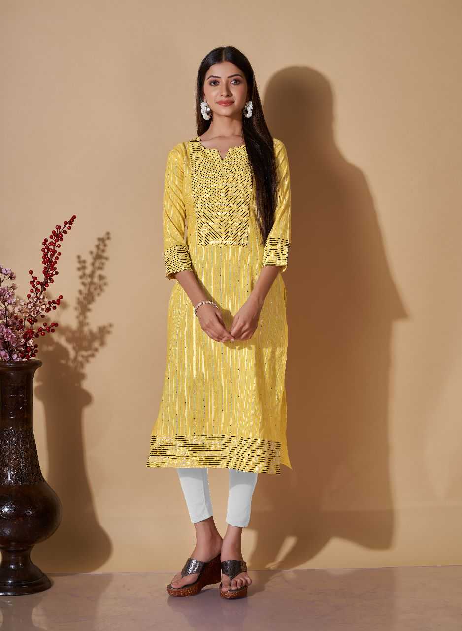 YNF COTTON AYC 03 KURTIS WHOLESALE FESTIVE COTTON KURTI  MANUFACTURER